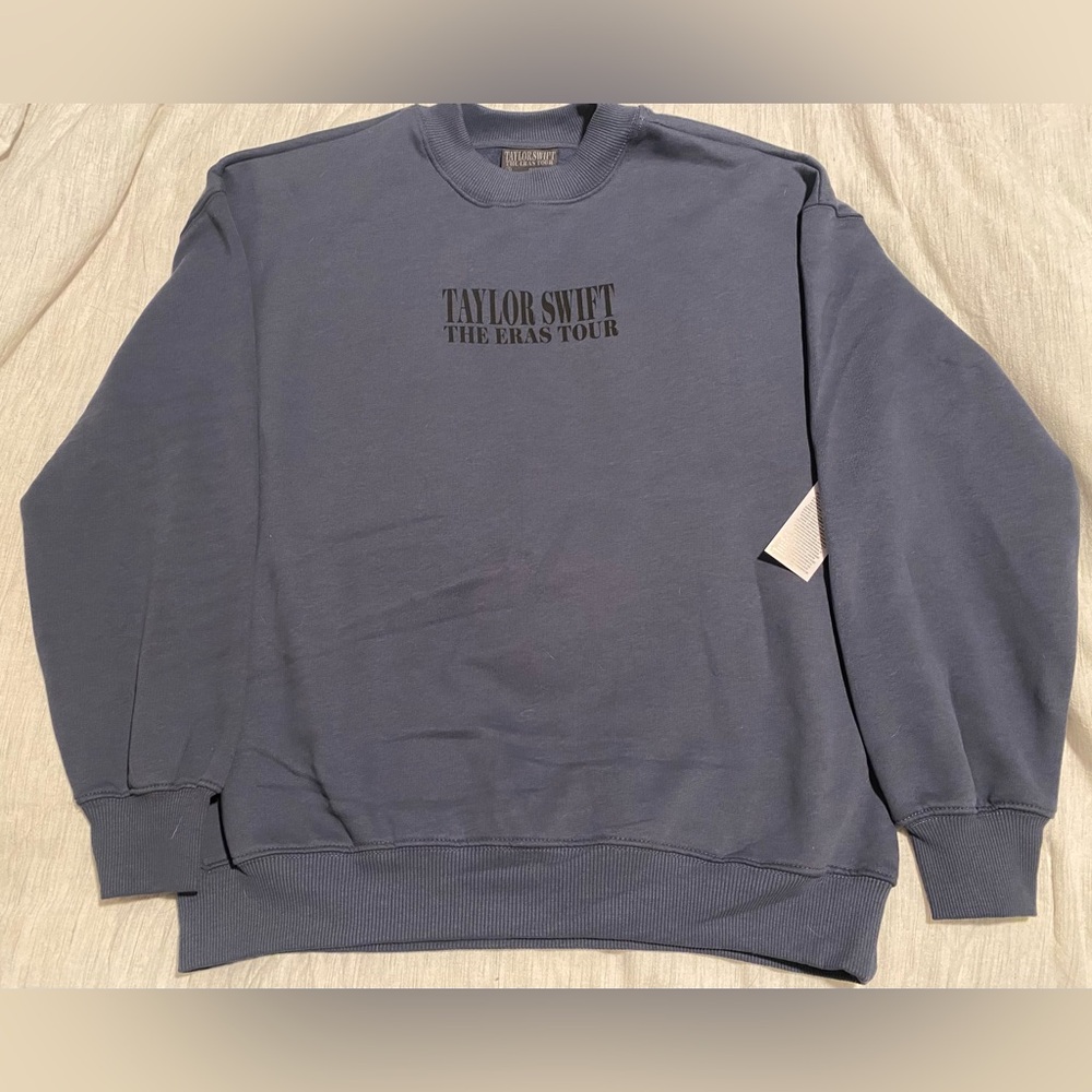 Taylor Swift Eras Tour Blue Crewneck